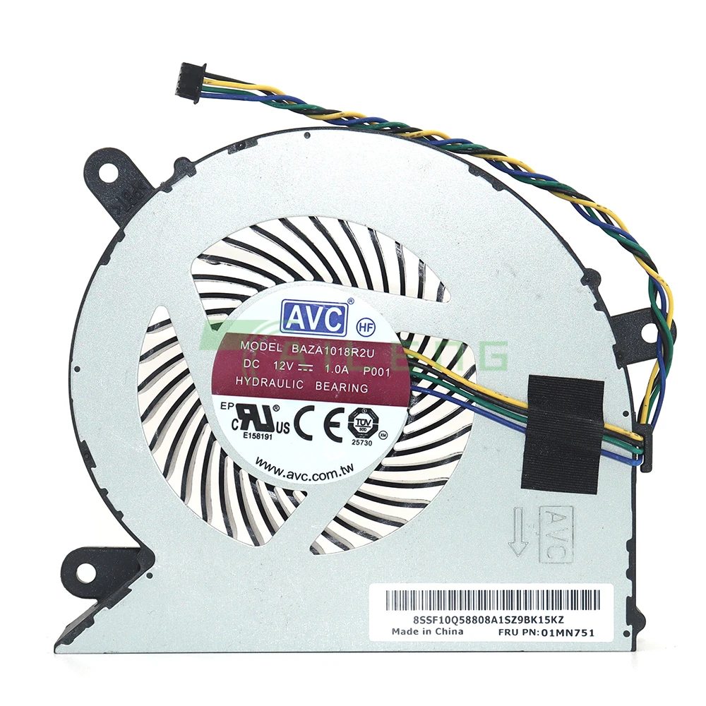 冷却ファンbuc1012md-00,baza1018r2u dc12v,Lenovo Ideapad a540-27icb a540-24icb a540-24api fru pn: 01mn751