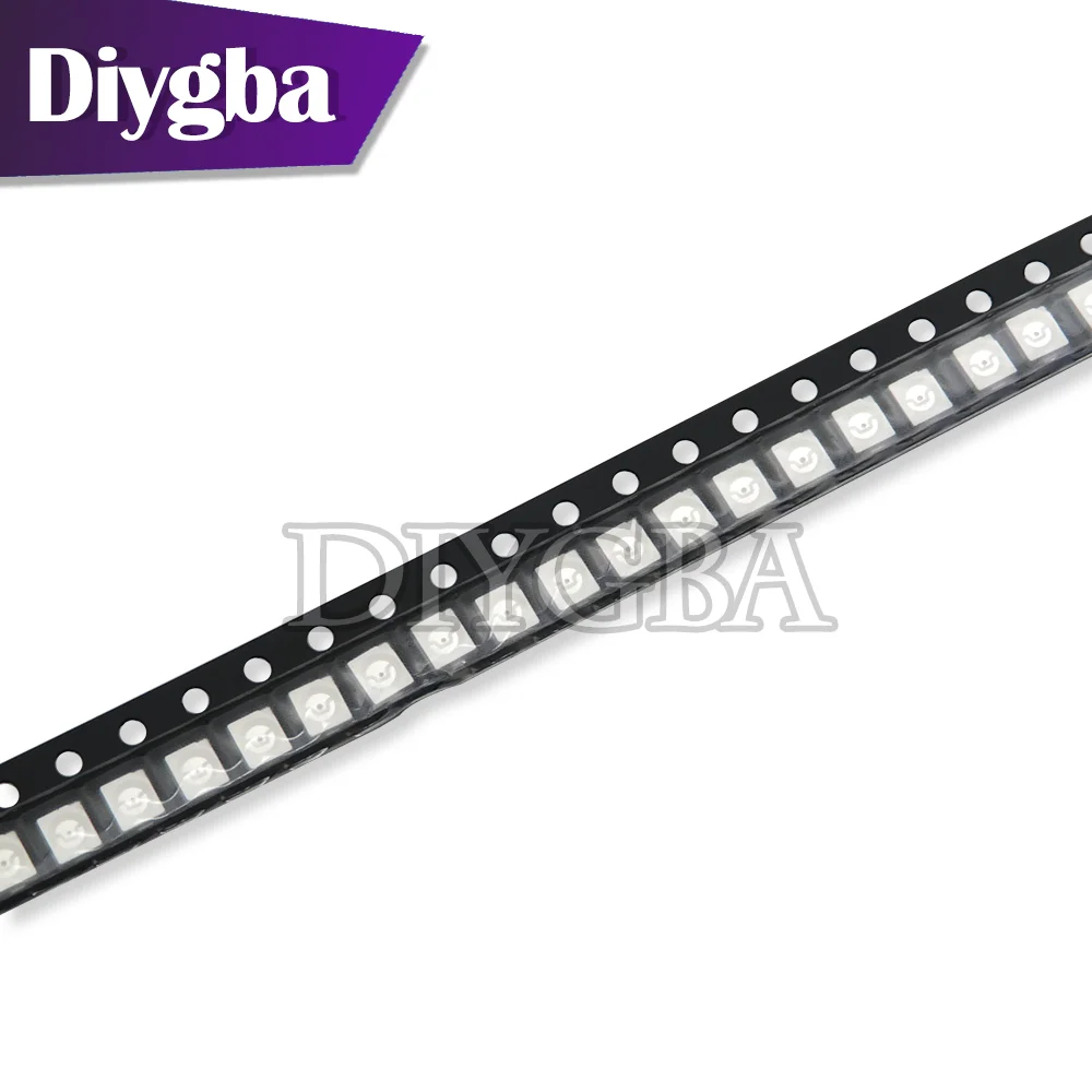 100 teile/los smd LED rot gelb grün weiß blau Leuchtdiode klare LED-Leuchtdiode