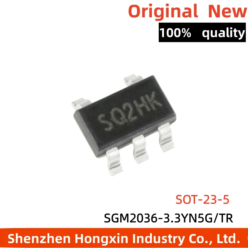 

10 pieces of SGM2036-3.3YN5G/TR SOT-23-5 Low Dropout Linear Voltage Regulator Chips