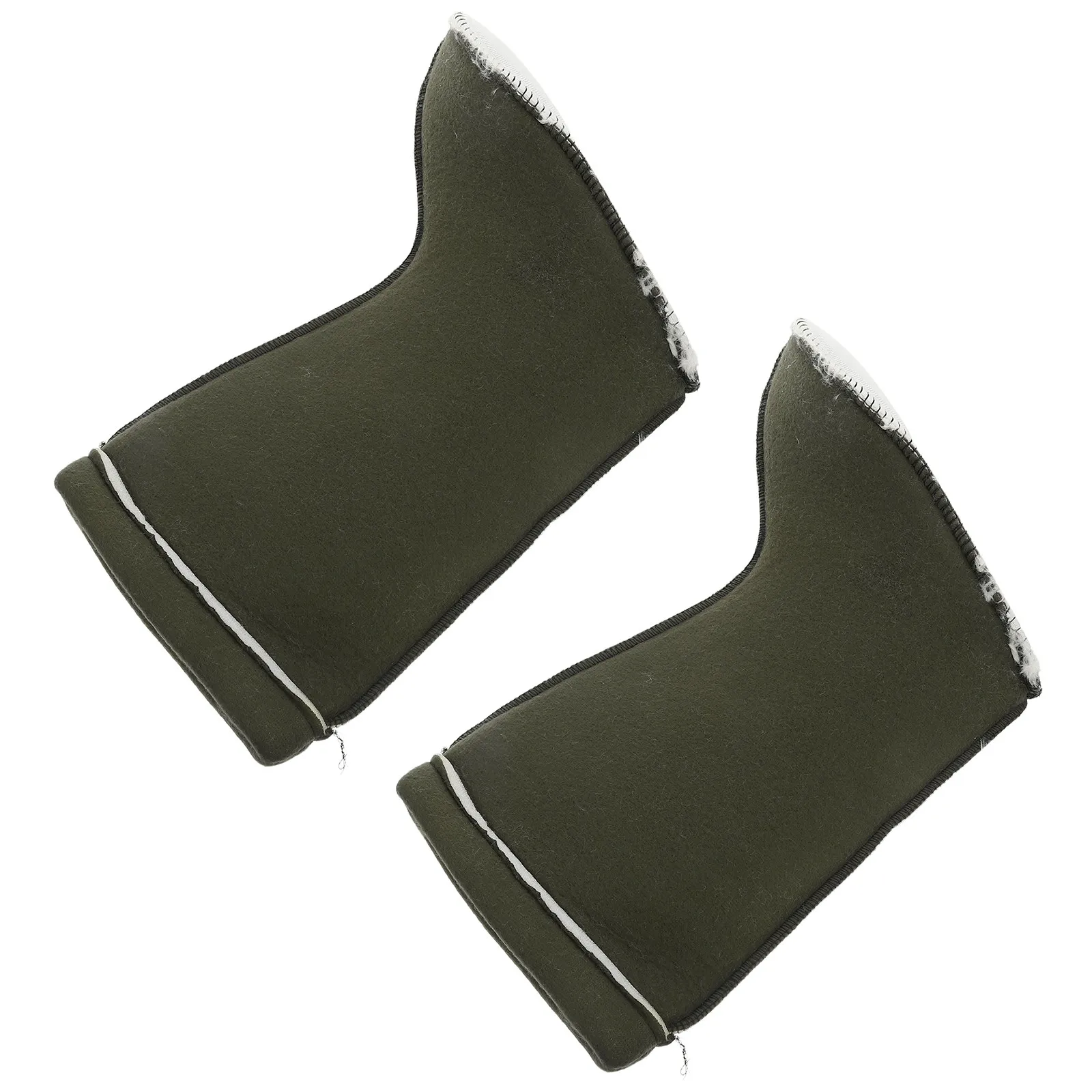 

1 пара водонепроницаемых теплых вкладышей для дождевых сапог, съемная термоизоляционная внутренняя подкладка, утепленные вставки для обуви для работы на улице в холодную погоду