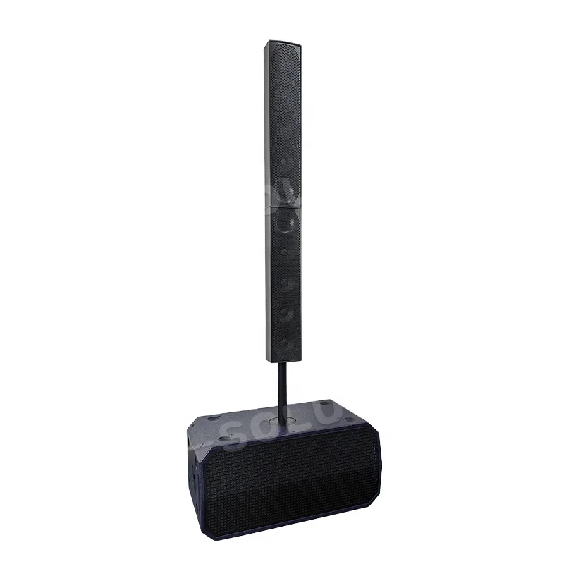 Full Range Column Speaker 4-Inch And 10-Inch Subwoofer Speaker Match For Conference And Live Performance