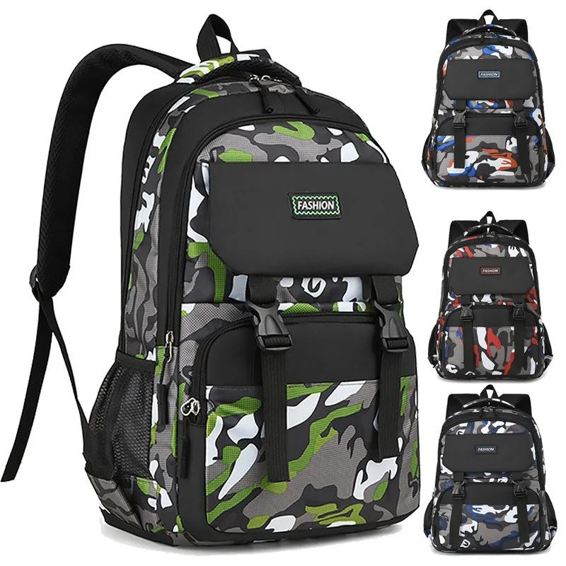 Backpack Men's Backpack Large Capacity Travel Casual Junior High School  Student Good Quality Double Shoulder Bags On Sale 2026