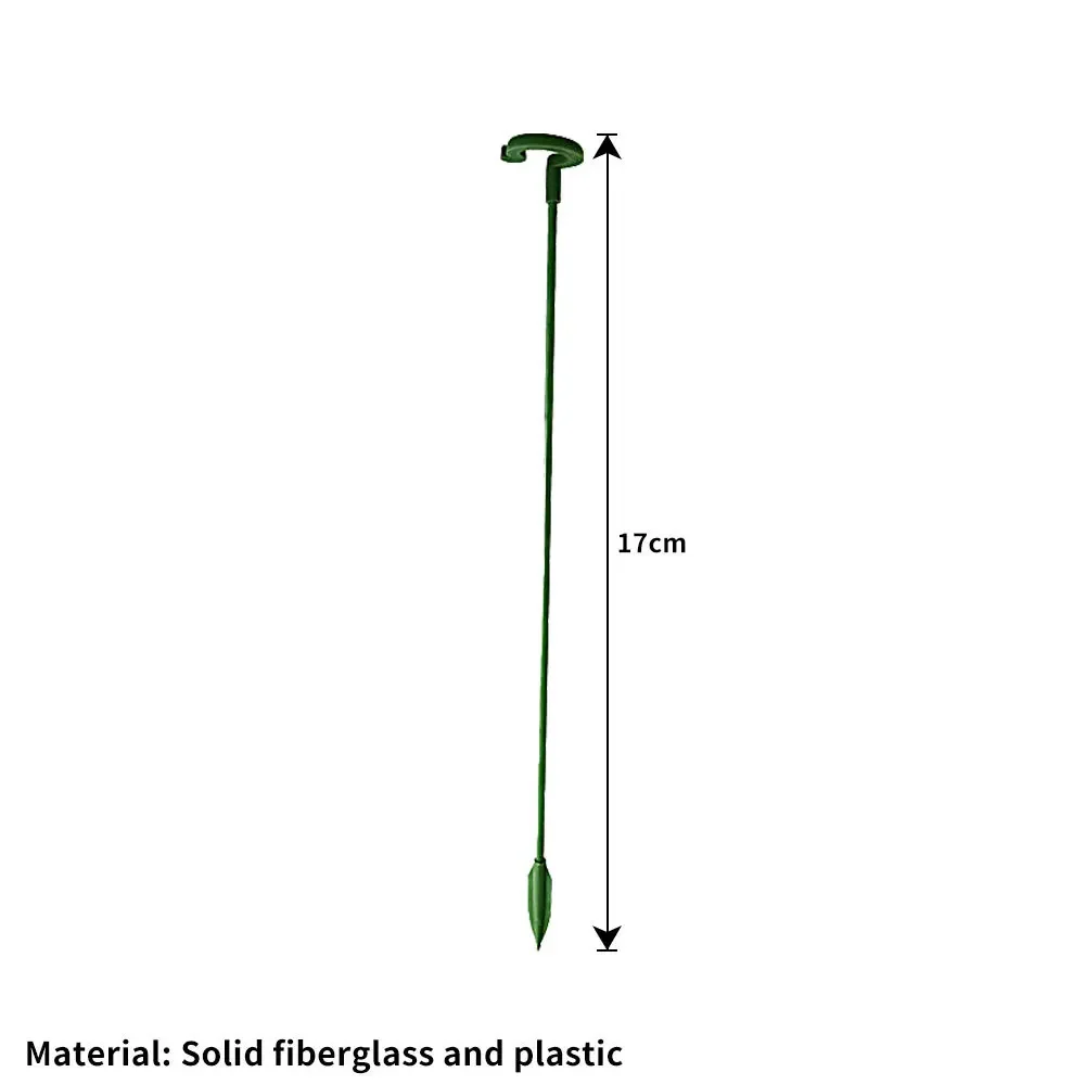 إطار مضاد للإطارات لتثبيت النباتات، عمود واحد لدعم البستنة، دعامة دعم زهور الحديقة الخارجية
