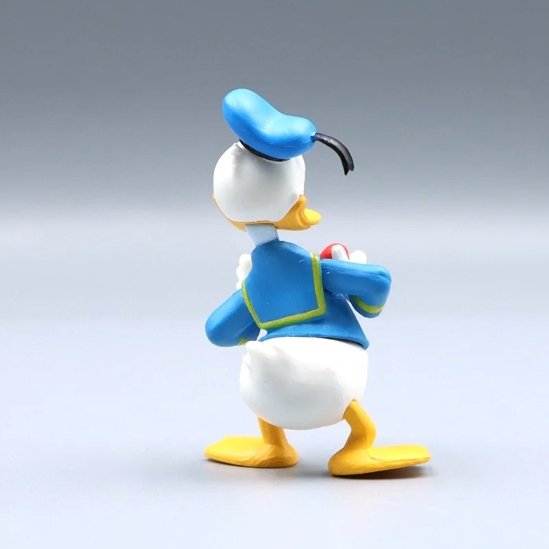 7Cm In Stock Disney Donald Duck Cartoon Anime Action Figure Collection Model Toy Doll Model Toys for Children Gifts