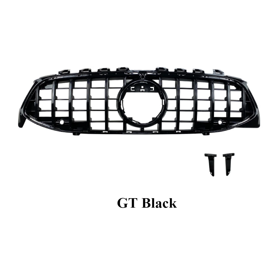 Voorbumper Grille Hood Tuning voor Mercedes Benz CLA AMG W118 C118 CLA 180 200 250 CLA 45 35 2019-2024 GT Stijl Grille Grill