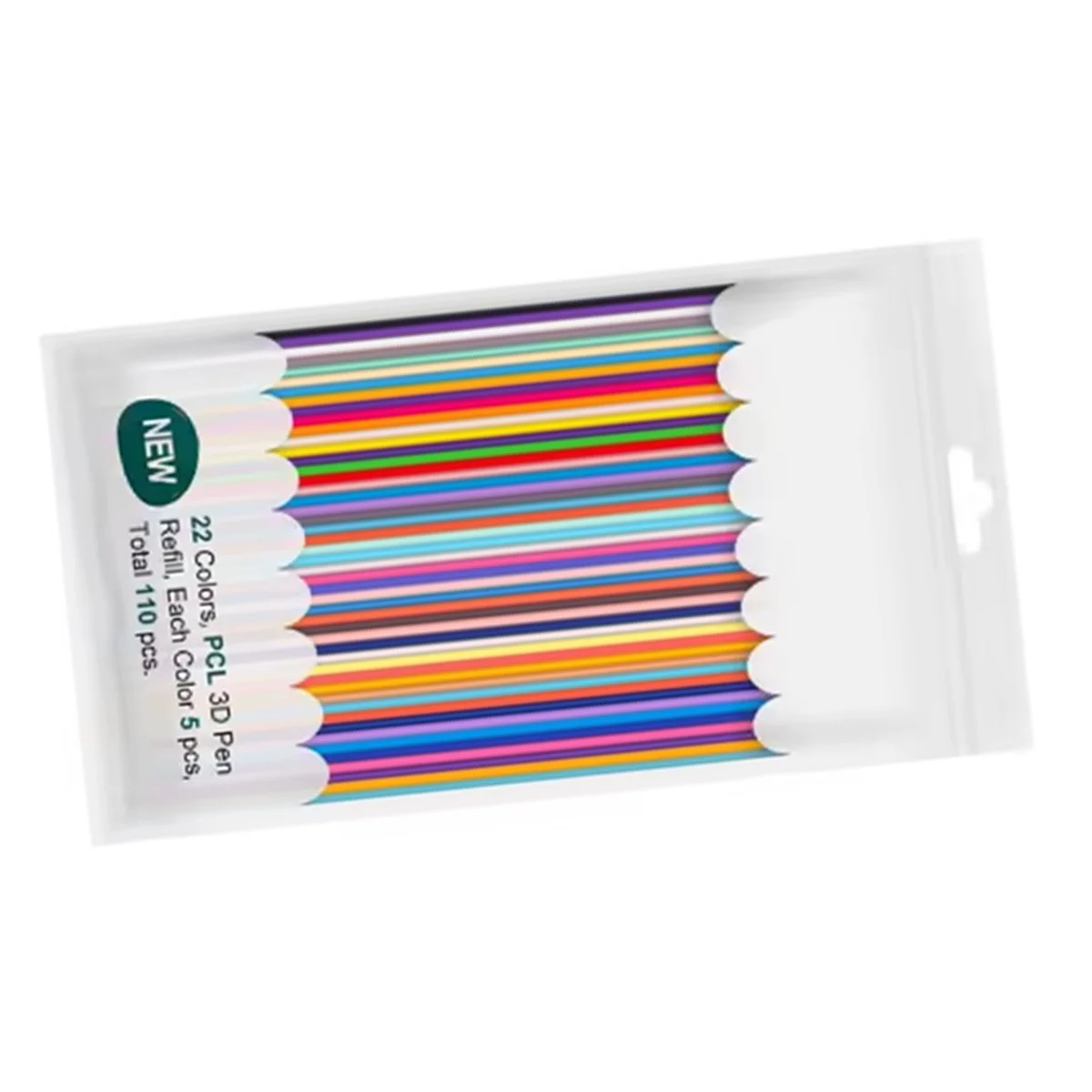 

AA98 Refills 2.5mm 3D Print Filament Accessories Colorful 3D Drawing Pen Refill Filament Bundle for 3D