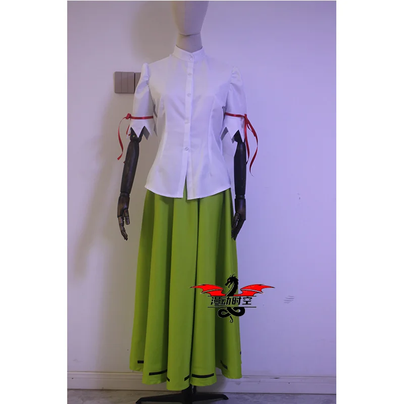 Anime Touhou Project Toho Project Shrine Maiden Wild and Horned Hermit Ibaraki Kasen Uniform Clothing Cosplay Costume CustomMake