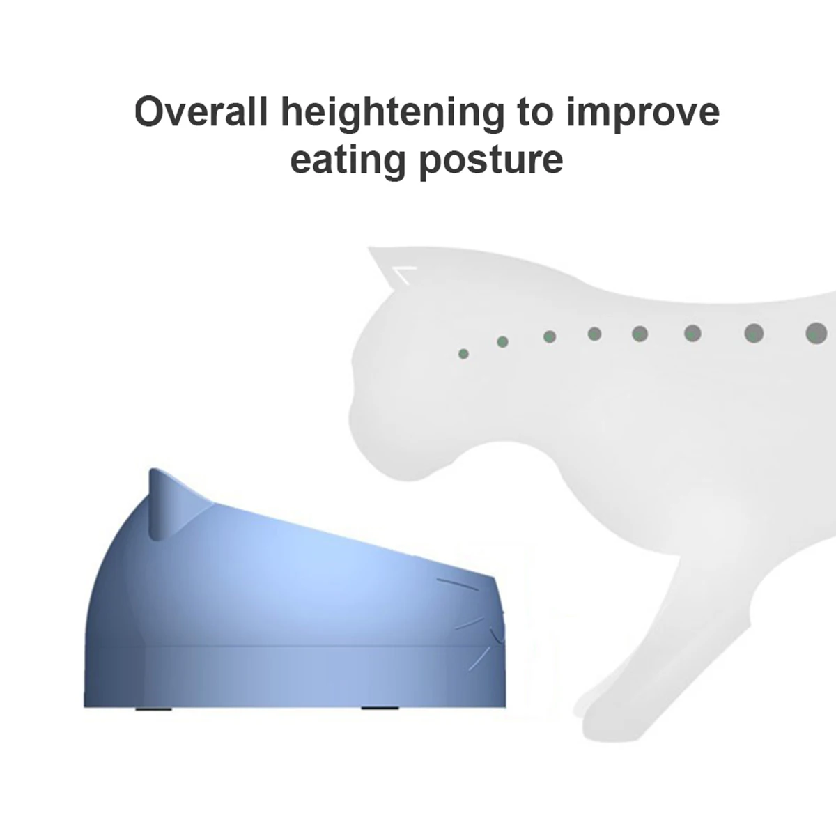 

Stainless Steel Cats Food Bowls 15-degree inclined Non-slip Crash Pets Bowls Inclined Puppy Food Drinking Water Feeder