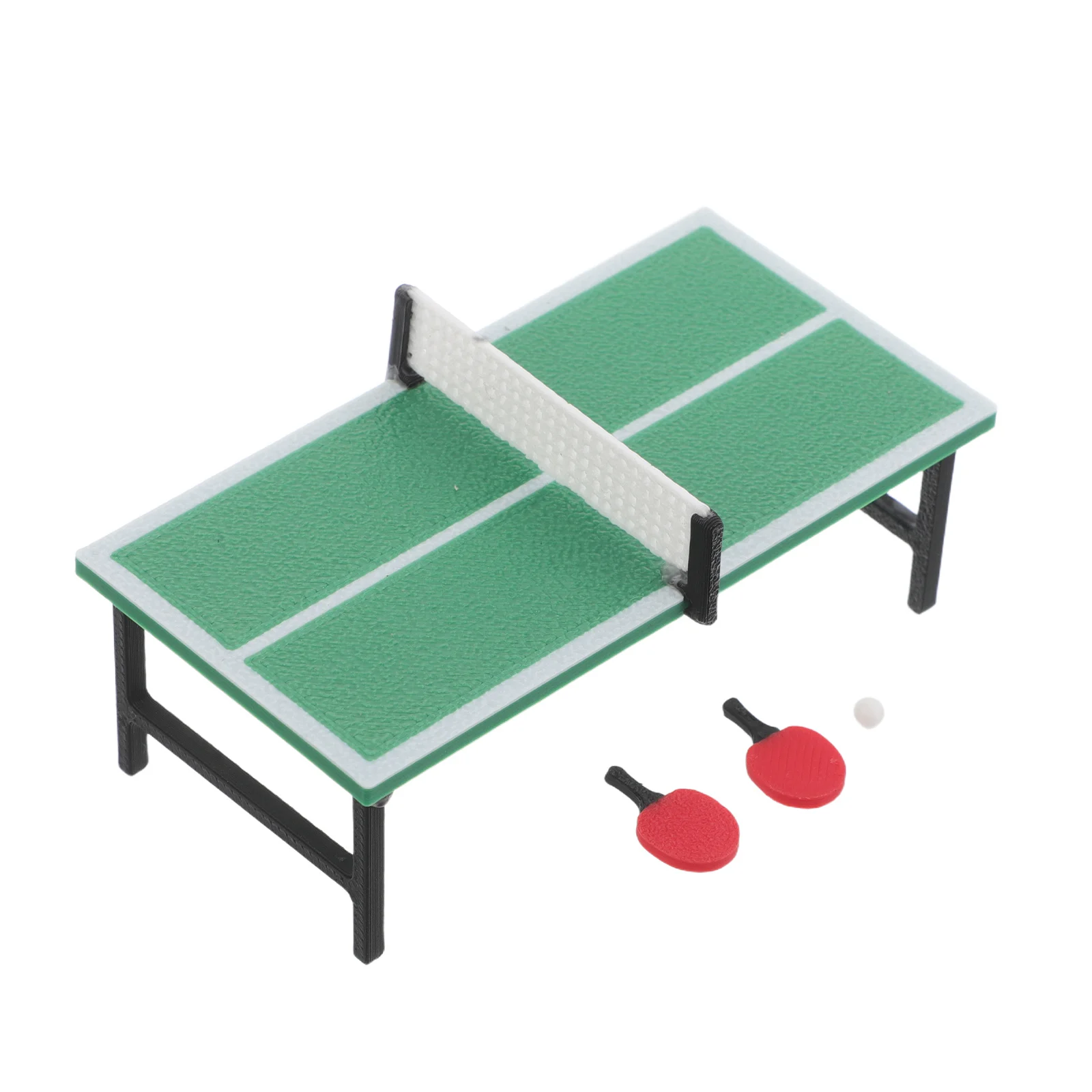 

Table Tennis Miniature Portable Pong Table Top Game Training Equipment for Home Office Recreation Fitness Challenge