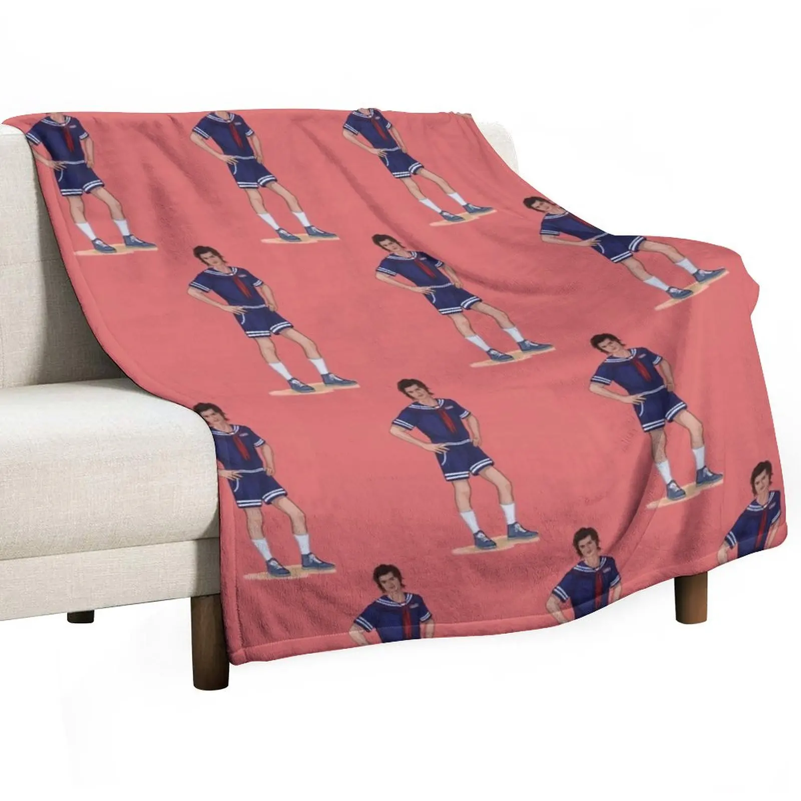 

Steve Throw Blanket Retros Luxury Thicken Hairys Flannel Blankets
