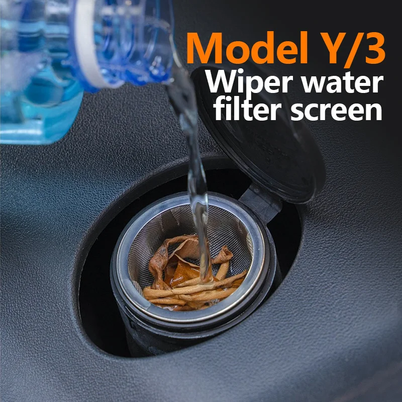 For Tesla Plug Prevent Liquid Intrusion Anti-Aging Silicone New Model 3 Y 2024 2025 Plug Of Wiper Water Inlet