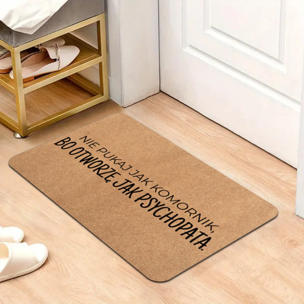 Wild Leopard Print Floor Mat entryway lounge dining room bedroom foyer kitchen indoor home decor door mat household decoration