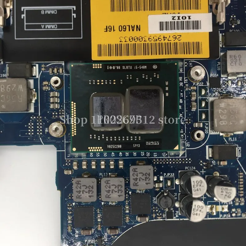 

Материнская плата для ноутбука Dell E4310 CN-0TK2GM 0TK2GM TK2GM с материнской платой процессора SLBTU I5-540M NAL60 LA-5691P, 100% полностью работает хорошо