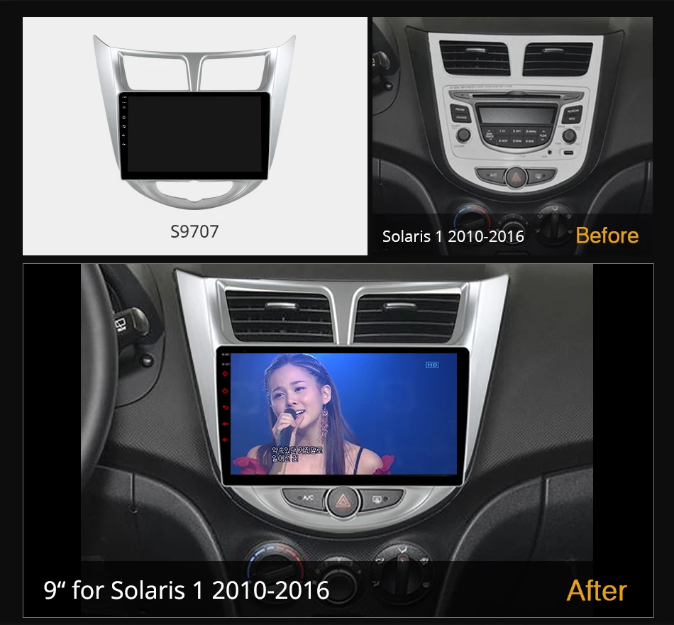 Ownice K6+ 2K for Hyundai Solaris 1 2010 - 2016 Car Radio Multimedia Video Player Navigation Stereo GPS Android 14 No 2din DVD