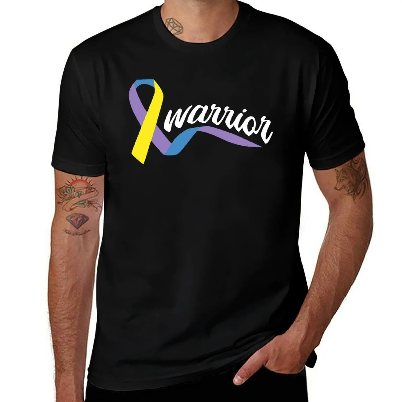 Bladder Cancer Warrior T-Shirt Aesthetic clothing heavyweights graphic t shirts anime tshirt mens tall t shirts