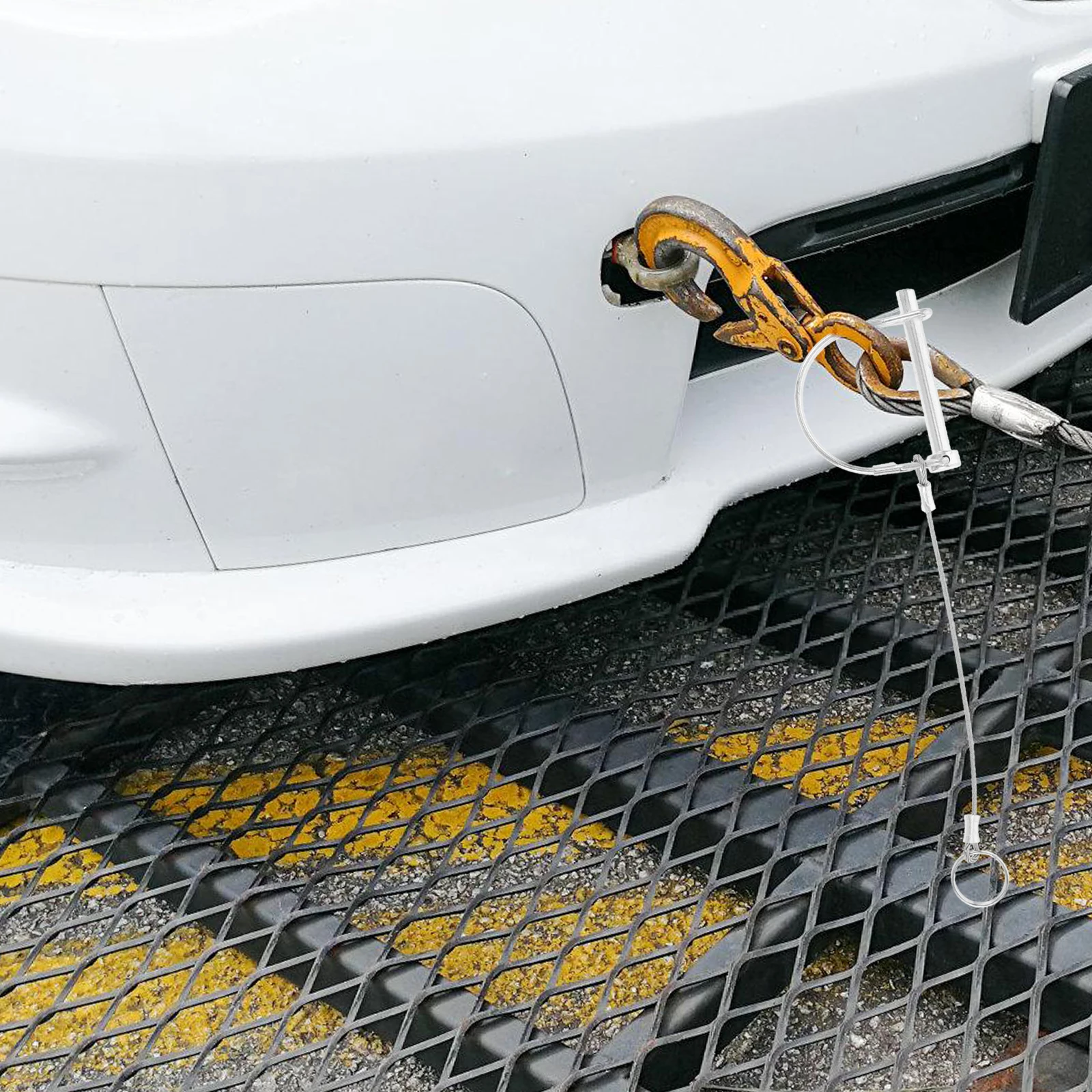 

Safety Heavy Duty Trailer Hitch Pin Wire Chain Gate Durable Highstrength Multiple Sizes Easy Installation Versatile