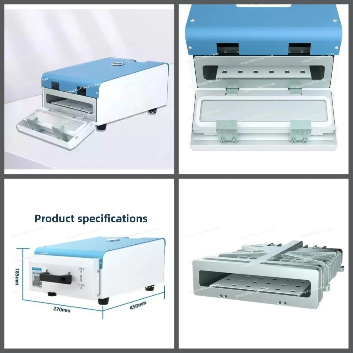 12.9-inch LCD OLED Debubble Machine - FW-16R OCA Bubble Remove Tool for iPad Tablet Screen