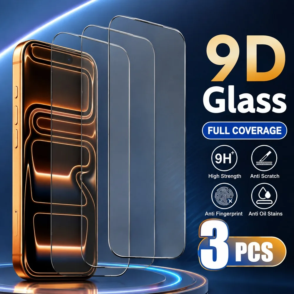 3PCS gehärtetes Glas für Samsung Galaxy A05 A06 A07 A15 A16 A17 Displayschutzfolie für Samsung Galaxy A23 A24 4G A25 A26 A27 A31 HD