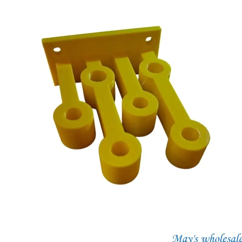6 Opening Screwdriver Wall Mount Rack for Pegboard Tool Board Storage Use 448A