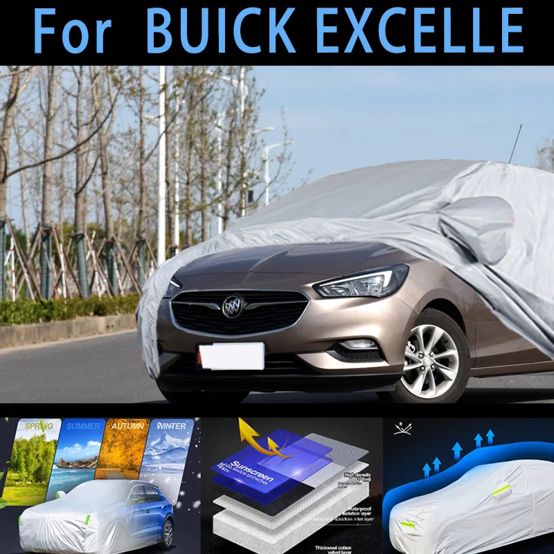 

For BUICK EXCELLE Outdoor Protection Full Car Covers Snow Cover Sunshade Waterproof Dustproof Exterior Car cover protection