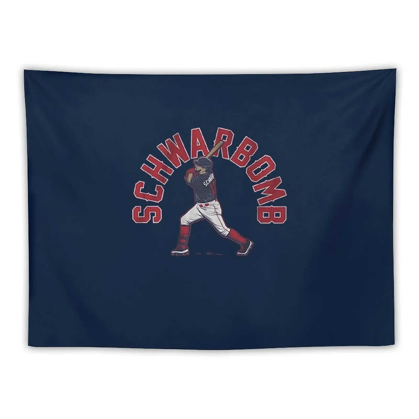 Kyle Schwarber Tapestry Home Decor Aesthetic Home Decorating Tapestry