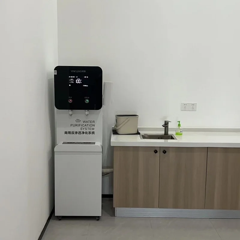 commercial reverse osmosis water purifier automatic cold water household water dispenser can meet 150 people in public places