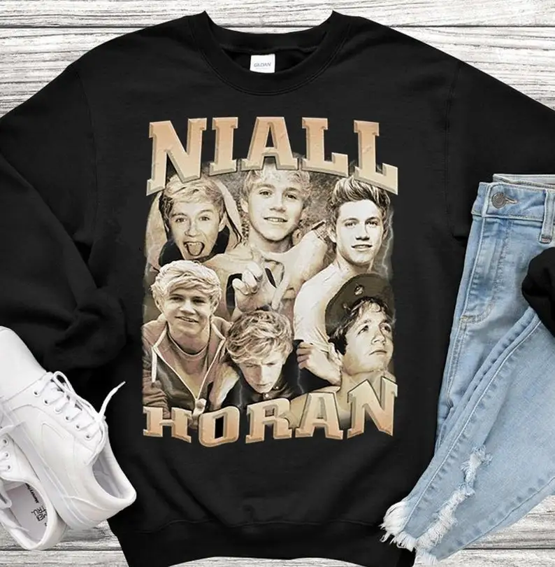 Niall Horan Retro shirt, Niall Horan Vintage 90s T Shirt,One Direction, The Show Album Track List Shirt, Niall Horan 1D singer