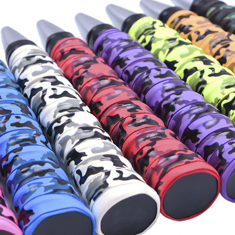 1pc Absorbieren Schweiß Schläger Anti-slip Band Griff Grip für Tennis Badminton Sport Über Grip Band Tennis Griffbänder schweißband