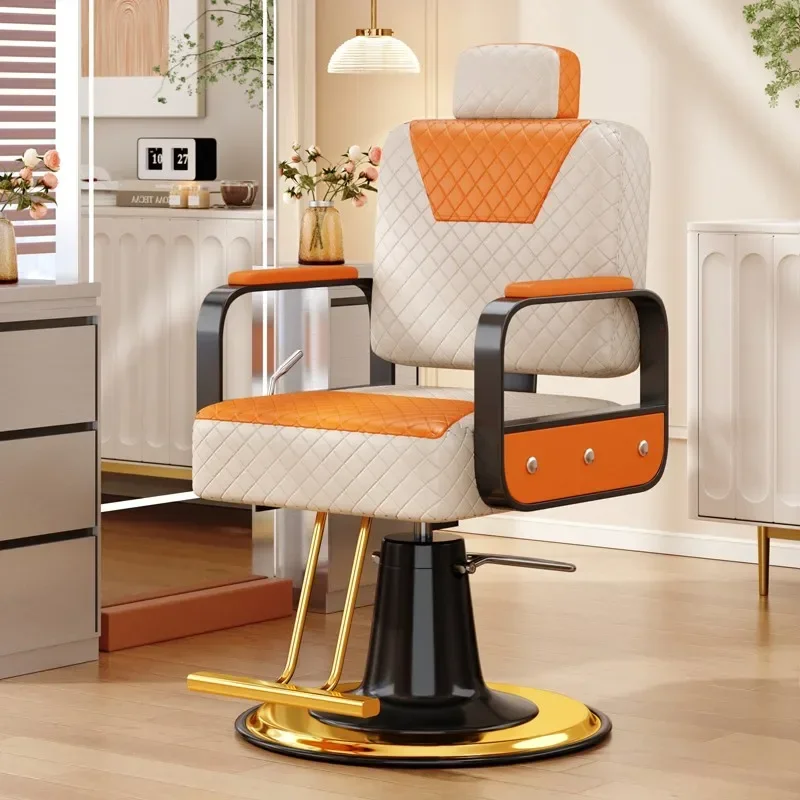Armchair Simple Business Ergonomic Chaise Swivel Furniture Salon Beauty Manicurist Chair Beauty Salon Makeup Hairdresser Chair