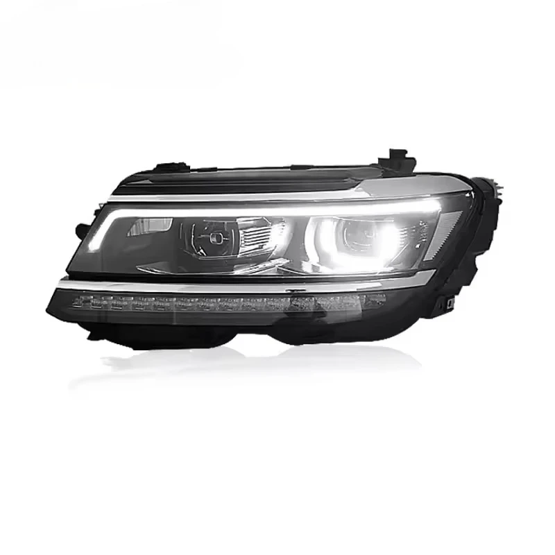 

2pcs Auto Assembly for Volkswagen Tiguan 2017-2021 Headlight Plug and Play Front Light LED Turn Light and Brake Car Light for VW