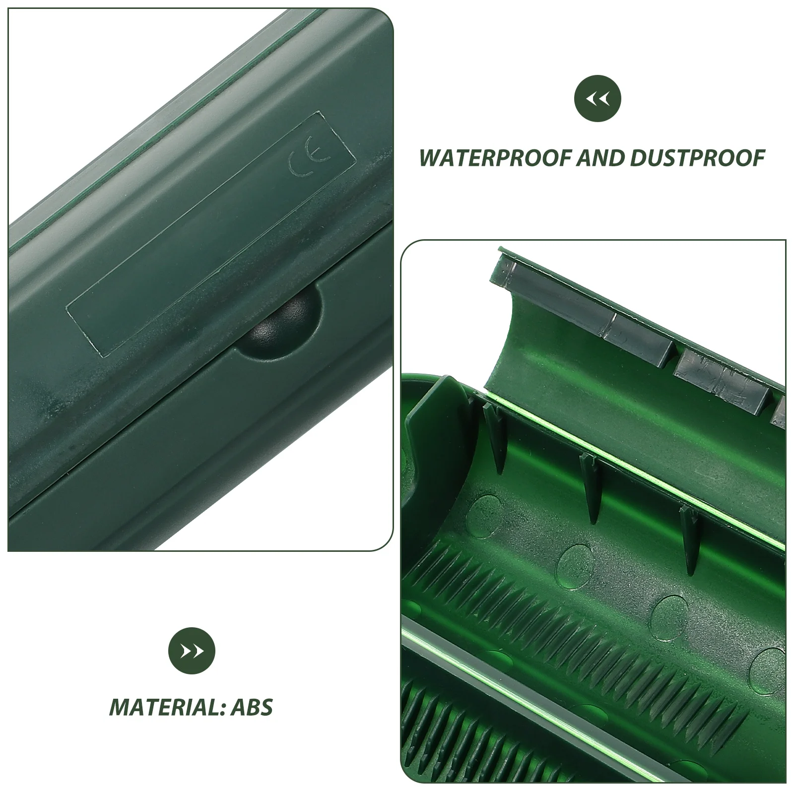 1 قطعة في الهواء الطلق صندوق موصل مقاوم للماء مقاومة للأشعة فوق البنفسجية الكهربائية تمديد الحبل صندوق مانعة لتسرب الماء كابل غطاء حماية للمناظر الطبيعية