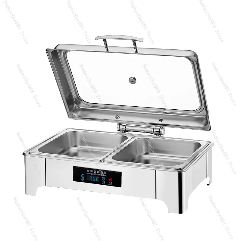 Buffet Furnace Electric Heating Buffy Furnace Stainless Steel Insulation Furnace Hydraulic Transparent Visual Cover