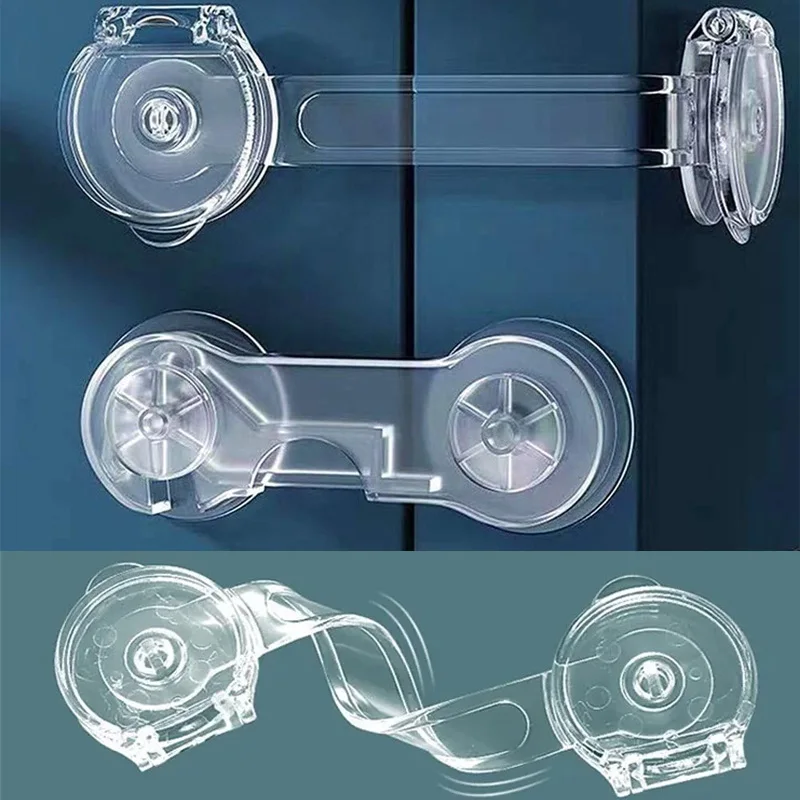 

Multi Function Anti Pinch Safety Lock Child Proof Door Drawer Lock Refrigerator Guard Kitchen Cabinet Stopper Baby Protection