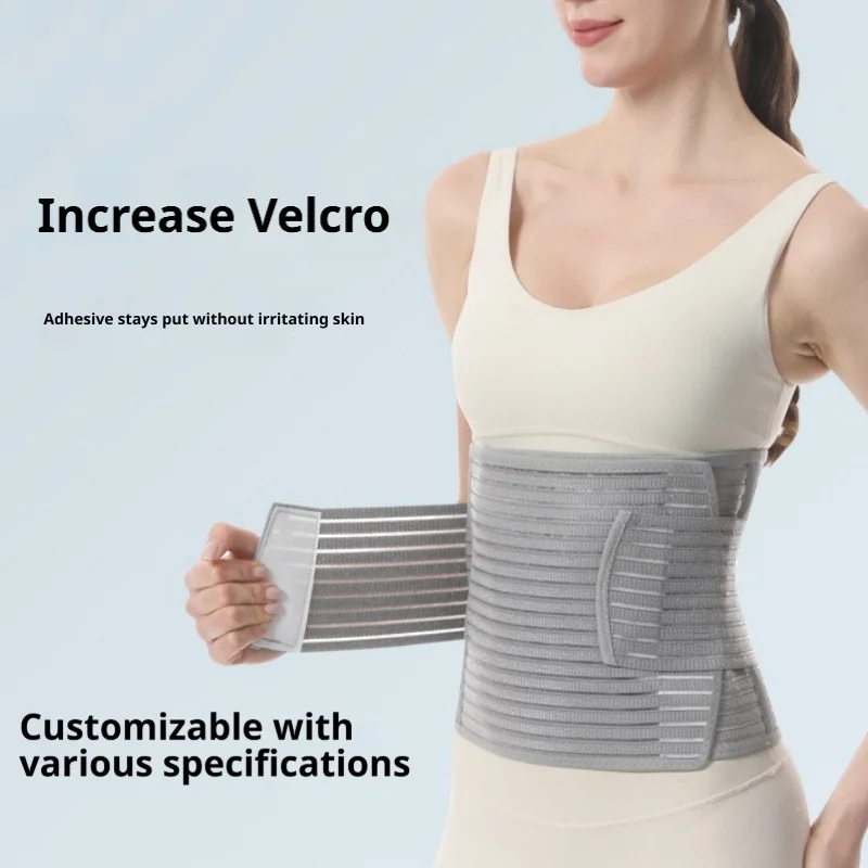 Bamboo Charcoal Abdominal Waist Support Belt Dual Compression Postpartum Recovery Lumbar Brace Breathable Body Shaper for Women - view 3