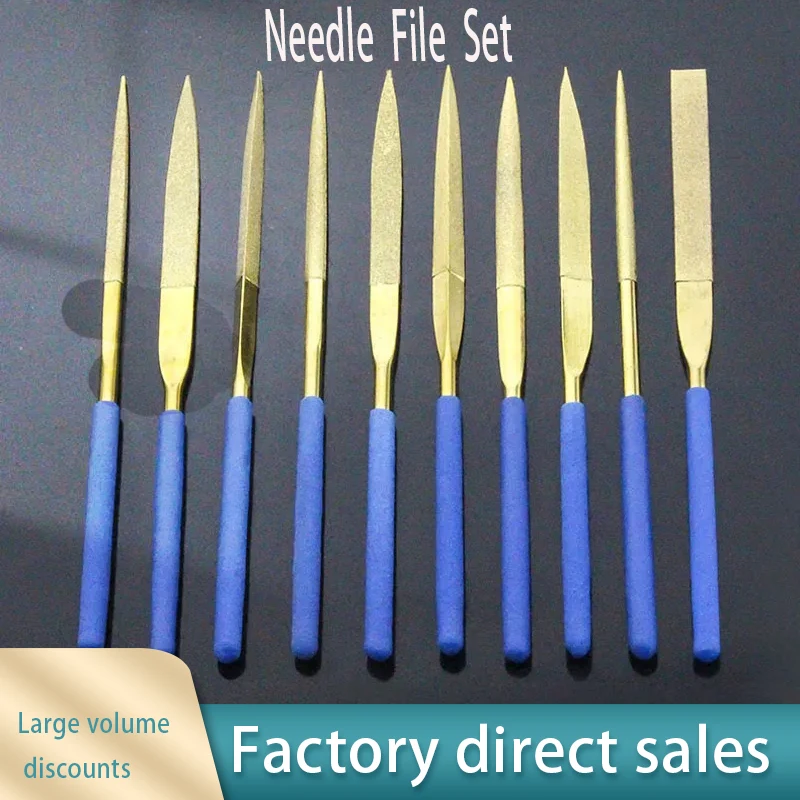

Diamond file flat plate small round triangular file various carbon cloth files set of craft tools