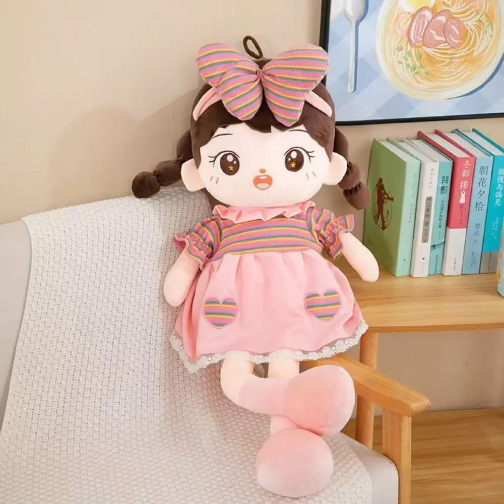 Poupées d'animaux en peluche, poupée chérie de dessin animé, Design mignon, jouet en peluche doux, poupée de chiffon, Style 45CM, jouets en peluche pour filles pour enfants