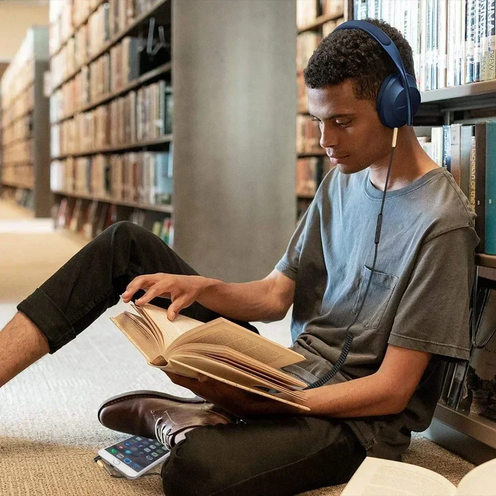 Cabo de extensão de substituição OFC para Bose, QC45, QC35, QC25, NC700, QuietComfort Ultra, 45, 35, 25, 700, OE2, OE2I Auscultadores