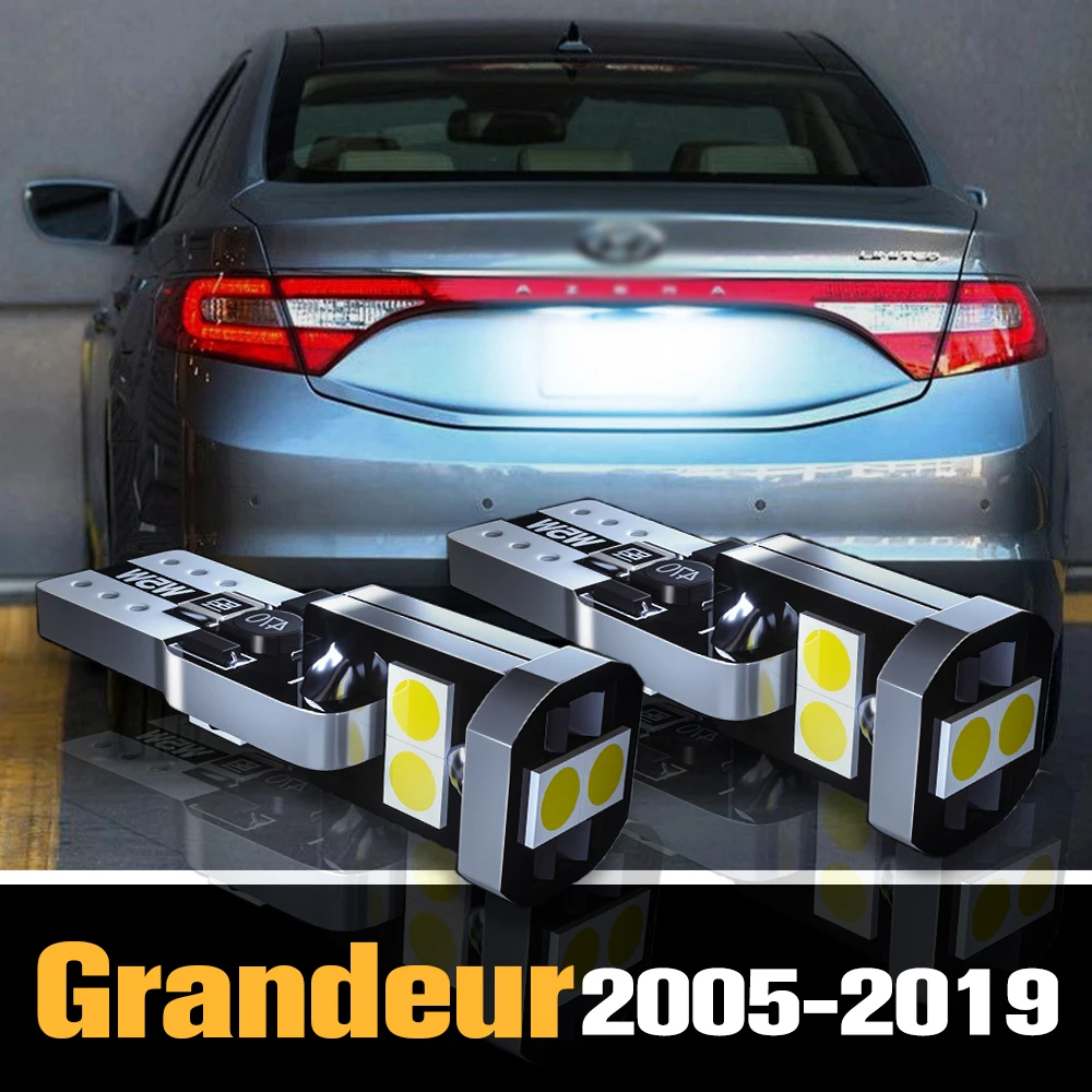

2pcs Canbus LED License Plate Light Lamp Accessories For Hyundai Grandeur 2005-2019 2009 2010 2011 2012 2013 2014 2015 2016 2017
