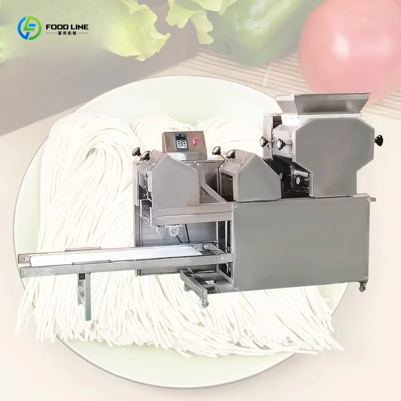Máquina Automática Personalizada para Hacer Láminas de Masa para Wonton, Dumpling, Gyoza, Rollo Primavera y Fideos Frescos