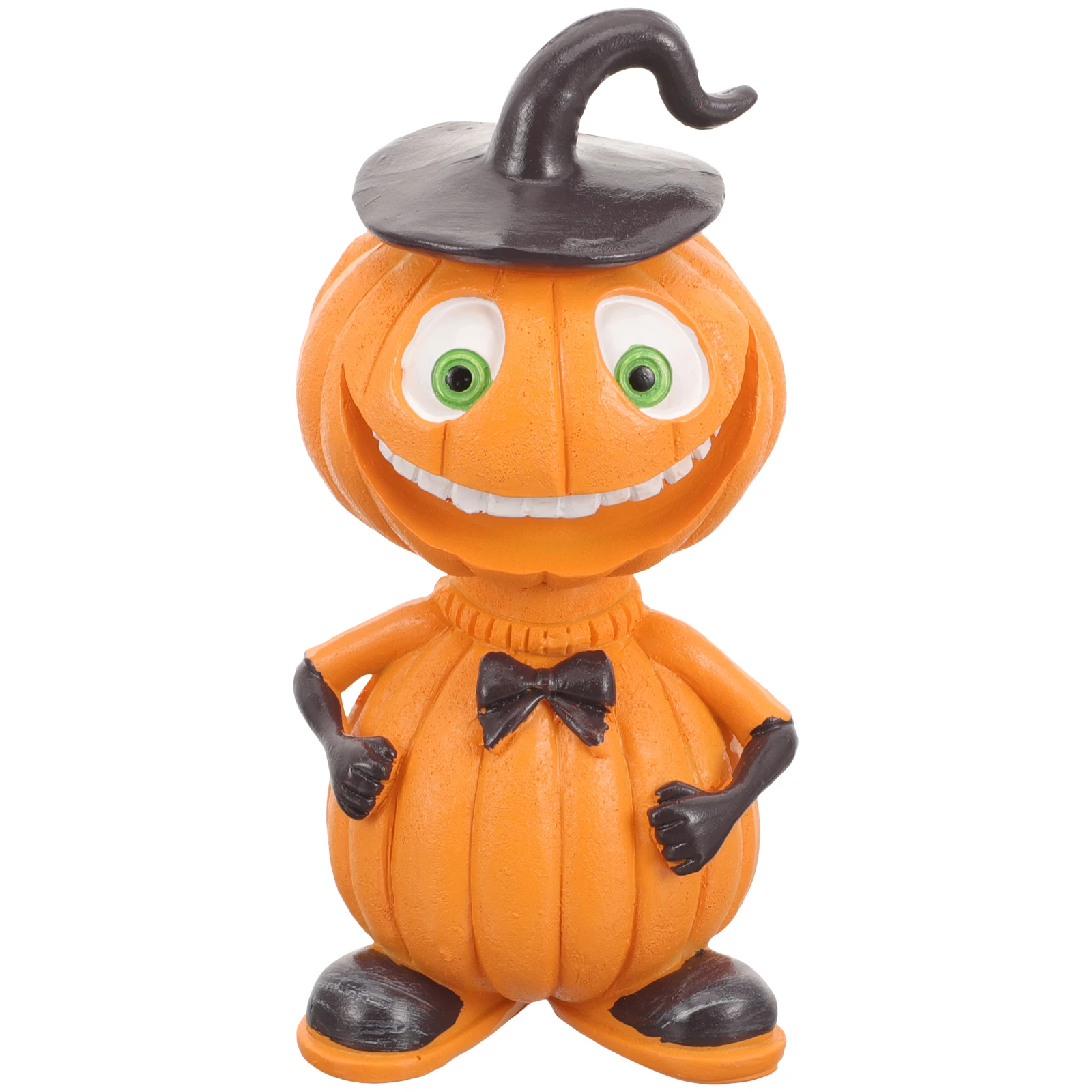 

Pumpkin Man Decorations Halloween Props Themed Table Autumn Figurines Resin Desk