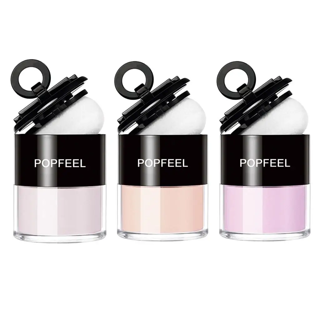 ミネラルフェイスルースパウダー プロフェッショナルセッティングファンデーションパフ コスメティックパウダー 完璧なメイクアップルックのために