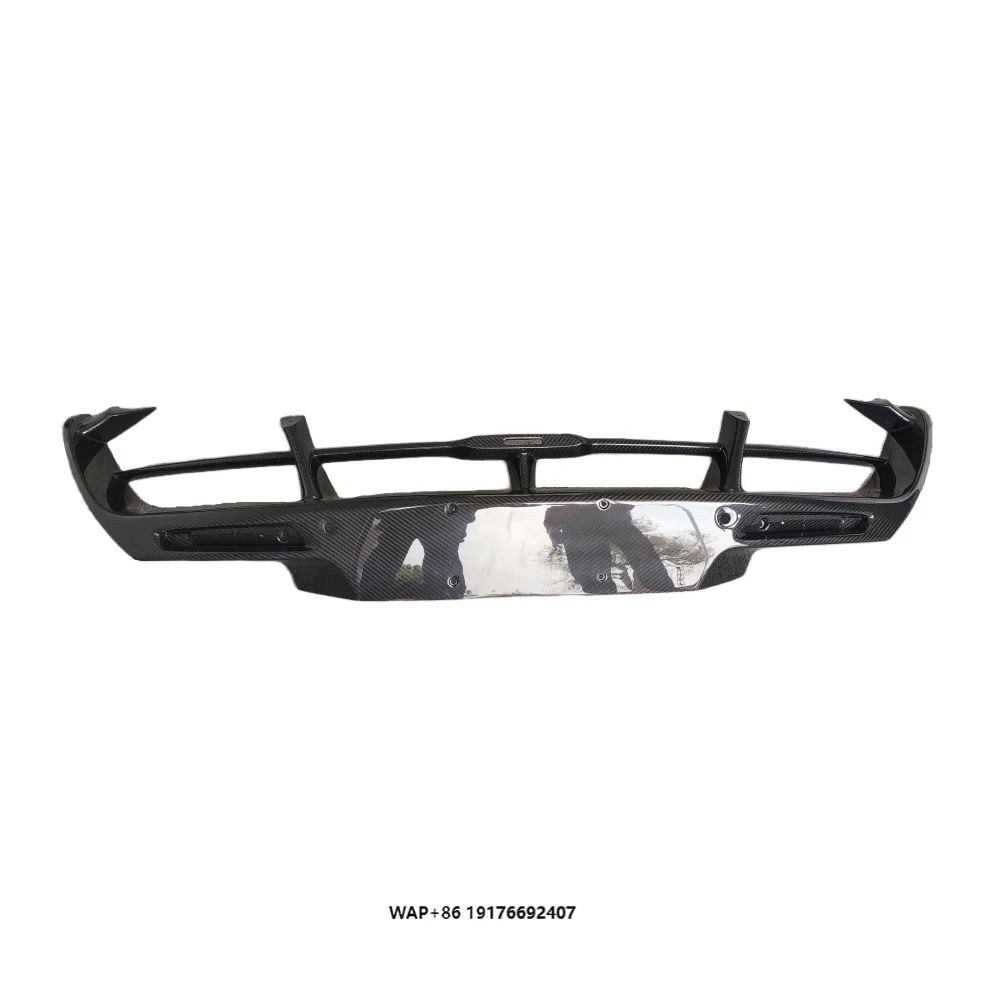 

R-style high-performance dry carbon fiber rear diffuser grille body kit for McLaren 720S