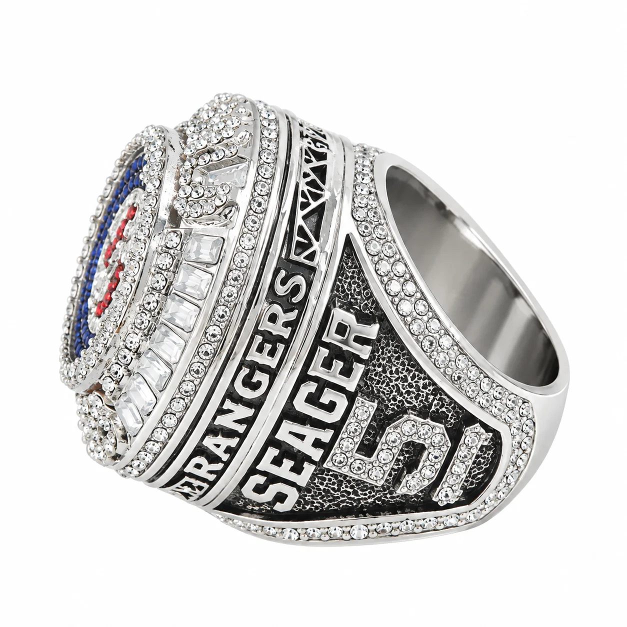 New 2023 Championship Style Ring accessories Stainless Steel Alloy baseball Fan Collectible Jewelry fans gift