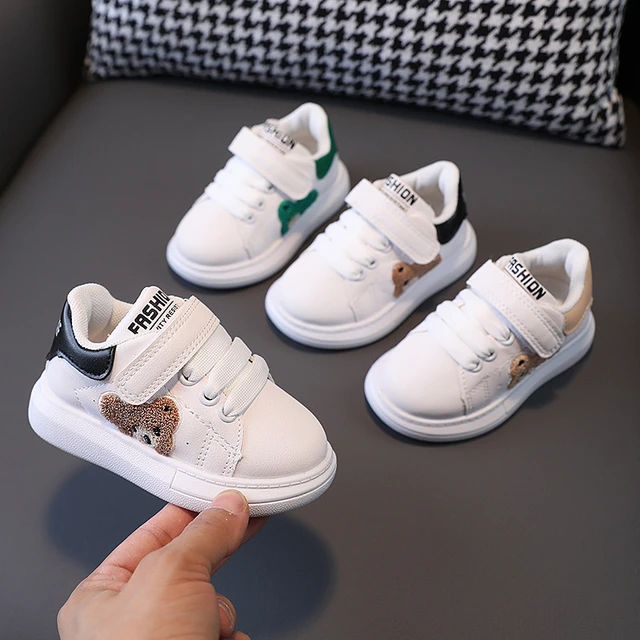 Boys infant white trainers hot sale