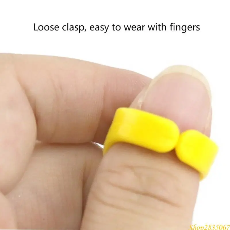 

Secure Cutting Tool Sewing Thread Cutter Finger Cutting Tool Ergonomic Holder 831F