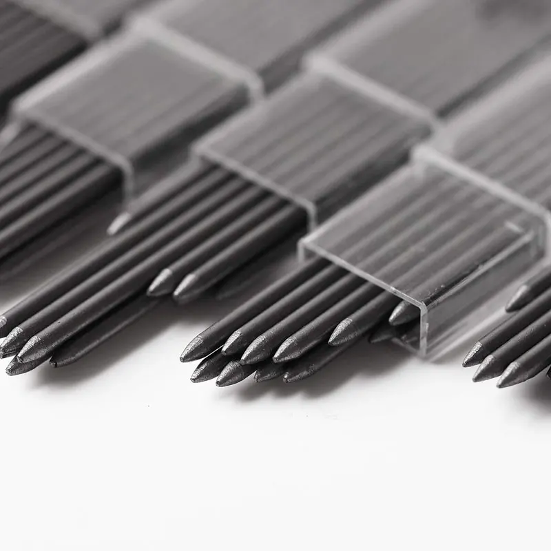 2.0mm Mechanical Pencils Lead Refills 2B Automatic Student Pencils Colored/Black Lead Refills Sketch School Supplies Stationery