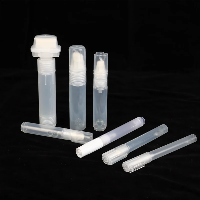 【Funny】Refillable Ink Plastic Empty Pen Rod Repeatable Reusable Tube For Graffiti Pens Liquid Chalk Marker Paint Pen Accessories