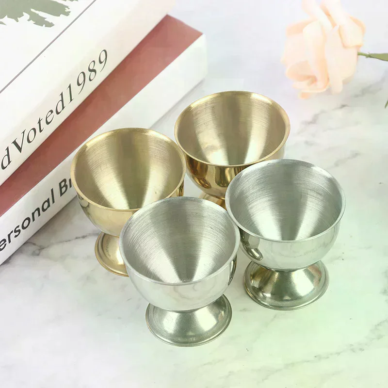 Stainless Steel Boiled Egg Cups Stand Rack Eggs Holder Egg Holder Cooking Tool