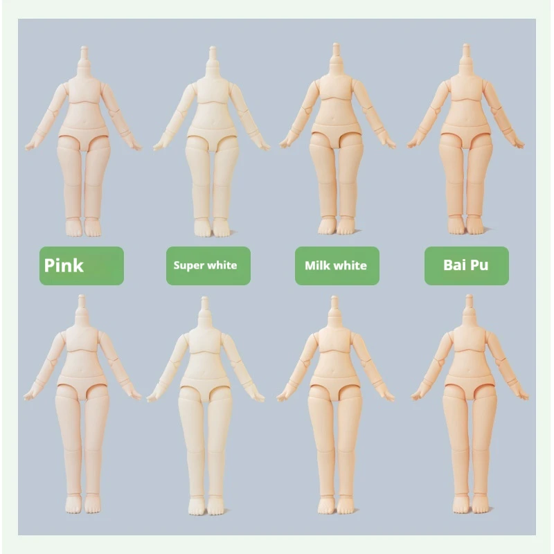 Genuine Ymy Body Upgrade 2nd Generation Ob11 Joint Movable Doll Body Can Be Connected To Gsc Clay Head Bjd Doll Head Toy For Kid