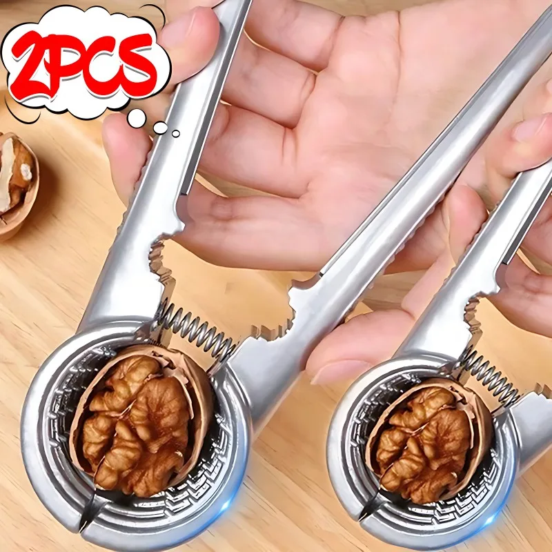 سبائك الجوز كليب الفضة معدن الجوز المفرقع فتاحة البقان الكستناء كليب ذو طيات الجوز قصف أدوات أدوات المطبخ المنزل اكسسوارات